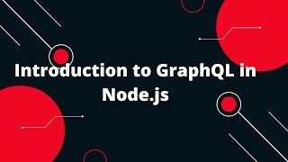 Nodejs GraphQL Apollo Server API Tutorial 1 🚀 Introduction to GraphQL in Nodejs [upl. by Idnod]