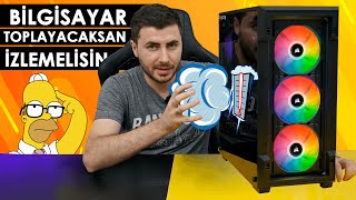 TÜRKİYEYE YENİ GELEN AKILLI KASA  Corsair iCUE 220T RGB [upl. by Nevin]