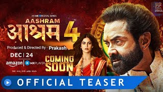 Aashram season 4 Official Trailer I AmazonMX Player I Bobby Deol I ashram season 4 ott release date [upl. by Rettuc342]