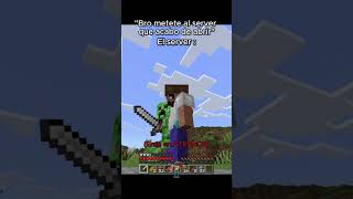 SERVIDOR de ATERNOS minecraft maicraf minecraftmemes maicraft memes maicra minecraftmeme [upl. by Premer]