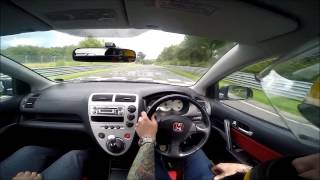 Honda Civic Type R EP3 Nürburgring Nordschleife 3182014 BTG 932 [upl. by Dupre]