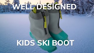 Great kids ski boot design  Fischer TWO [upl. by Nareik]