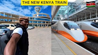 IS KENYA NEW TRAIN THE BEST IN AFRICA MOMBASA TO NAIROBIMUST WATCH [upl. by Seyler]