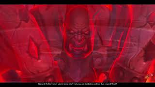 Garrosh Hellscream Cutscene  Chains of Domination [upl. by Westberg]