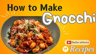 How to make Italian Gnocchi [upl. by Anerres]