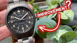 NEW Timex MECHANICAL Field Watch  Is it Improved  Expedition North Field Post Full Review [upl. by Mastrianni]