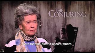 EL CONJURO  Entrevista con Lorraine Warren HD  Oficial de Warner Bros Pictures [upl. by Leatrice732]