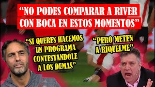 GUSTAVO LOPEZ quotNo compares RIVER con BOCAquot [upl. by Ignatius]