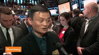 Jack Ma Alibaba Wants to Help US Small Businesses [upl. by Acinaj]