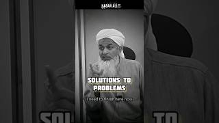 Solution to Problems  Shaykh Hasan Ali shaykhhasanali islamicreminders help islam [upl. by Yekcim]