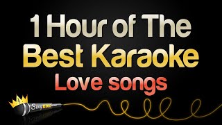 Karaoke Songs with lyrics  Love Song Medley [upl. by Odelle]