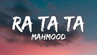 Mahmood  RA TA TA TestoLyrics [upl. by Ayhtnic900]