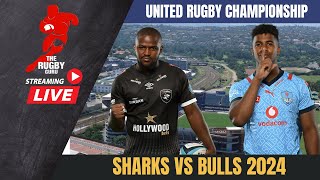 Sharks vs Bulls URC 2024 Live Commentary [upl. by Elenaj619]