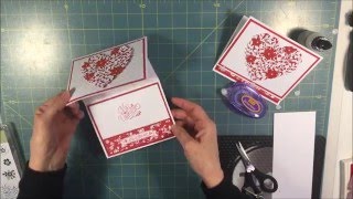 valentine easel card [upl. by Mutz]