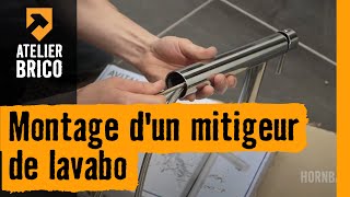 Montage dun mitigeur de lavabo  Atelier Brico HORNBACH [upl. by Drucie]