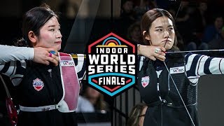 Sim Yeji v Kang Chae Young – recurve women’s gold  2019 Indoor World Series Finals [upl. by Drusus]