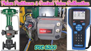 Fisher Positioner Auto Calibration  Control Valve Calibration  Fisher DVC6200 Positioner Calibrate [upl. by Alahcim]