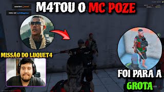 🚨 LASANHA TRAIU O MC POZE E M4TOU ELE A MANDADO DO LUQUET4  ENTROU PARA A GROTA   GTA RP [upl. by Weidner3]