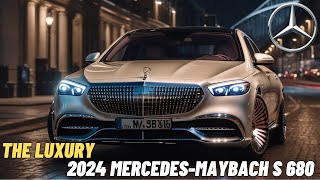 2024 MercedesMayBach S 680 Night Series  INSANE Luxury Cars You Want Believe [upl. by Pas477]