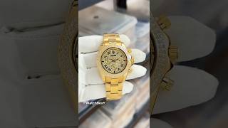 Rolex Daytona Automatic Golden Diamond Edition Malayalam Review [upl. by Aleetha]