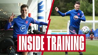 Gym Challenges TwoTouch amp Rondos  Inside Training  England [upl. by Jeminah636]