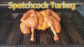 Spatchcock Smoked Turkey [upl. by Neilson]