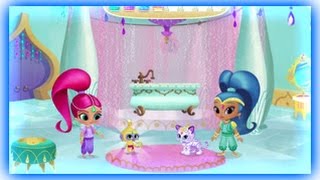 Shimmer And Shine Games  Genie Palace Dress Up [upl. by Haikezeh]