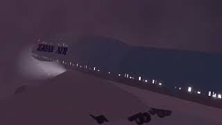 Korean Air Flight 801 Roblox Crash Animation [upl. by Lias580]