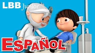 Ir al dentista  LBB Canciones infantiles  Little Baby Bum Español  Moonbug Kids [upl. by Dunton]