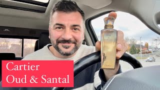 Cartier Oud amp Santal Perfume Fragrance review [upl. by Hawger]