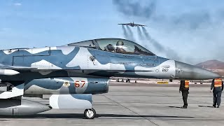 Red Flag 221 EOR and Takeoffs • Nellis AFB [upl. by Carola788]