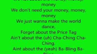 Price Tag  Jessie J ft BoB Lyrics [upl. by Piselli]