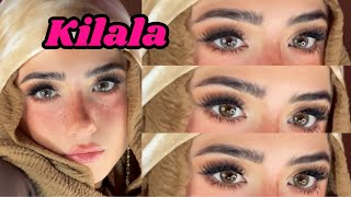 KILALA  CONTACT LENS REVIEW [upl. by Anetsirk590]