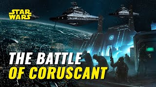 The INSANE Battle of Coruscant New Republic vs Empire Legends [upl. by Silver]