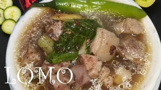 LOMO  LUTONG WARAYWARAY RECIPE BasOy LUMO Batchoy LOMO [upl. by Shelah]