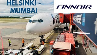 Flight Review Finnair  Helsinki  Mumbai  A330 Economy Class [upl. by Eseuqram184]