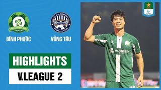 Highlights Bình Phước  Bà Rịa Vũng Tàu  Công Phượng gánh team rượt đuổi như phim hành động [upl. by Woods]