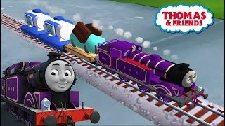 Tomas el tren en español  Thomas y sus amigos Ryan y sus amigos en las vías mágicas Latino [upl. by Ollayos]