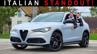 2024 Alfa Romeo Stelvio  REFRESHED but is it BETTER than a BMW X3 [upl. by Sean]