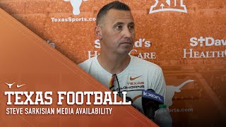 Steve Sarkisian Media Availability Aug 18 2023 [upl. by Bodrogi]