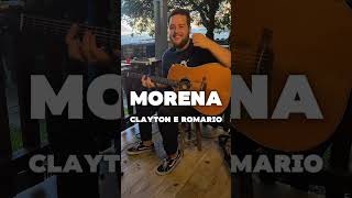 MORENA  CLAYTON E ROMÁRIO  VIOLÃO COVER [upl. by Lardner891]