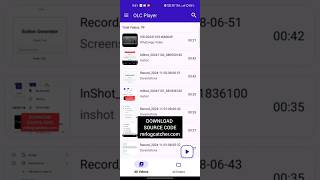 Olc Video Player Android Free Source Code Download admob androiddevelopment mobapp sourcecode [upl. by Marasco]