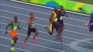 Usain Bolt Wins 100m final in Rio Olympics 2016 [upl. by Olfe373]