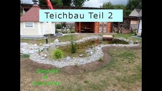 Gartenteich selber bauen Teil 2 [upl. by Eerual]