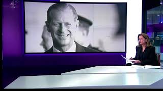 Prince Phillip Death Announcement BBC ITV Channel 45 Sky News CNN [upl. by Neirrad244]