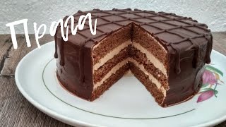 Торт quot ПРАГАquot по ГОСТУ Очень вкусный торт  Prague cake [upl. by Hester]