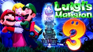 Luigis Mansion 3  Full Game  No Damage 100 Walkthrough [upl. by Pippo]