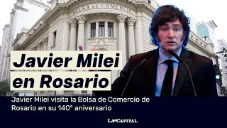 Javier Milei en Rosario [upl. by Nevanod]