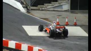 ROC 2008 Lewis Hamilton McLaren Mercedes F1 Demonstration [upl. by Rtoip]