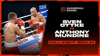 FULL FIGHT SVEN OTTKE VS ANTHONY MUNDINE  IBF SUPER MIDDLEWEIGHT TITLE FIGHT  01122001 [upl. by Nylynnej]